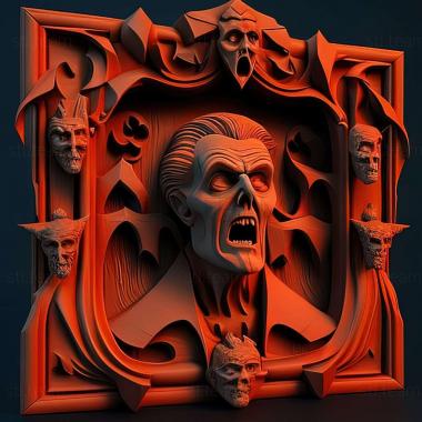 3D model Dracula Origin game (STL)